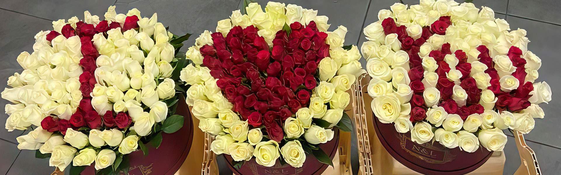 Шикарные букеты из 101 розы