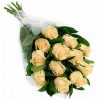 Фото товара 11 кремовых роз в Запорожье