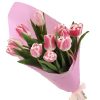 Фото товара 11 розовых тюльпанов в Запорожье