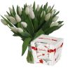 Фото товара 101 красный тюльпан в коробке в Запорожье