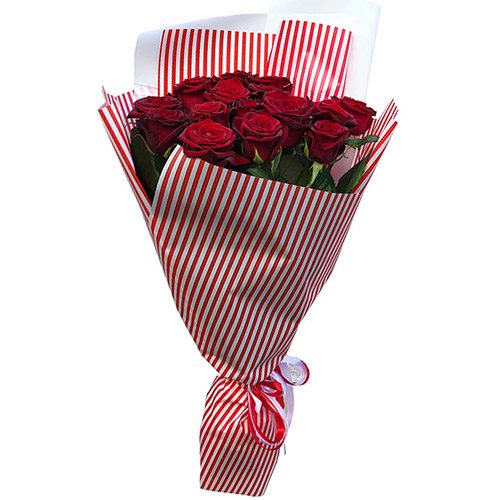 Фото товара 15 красных роз в Запорожье