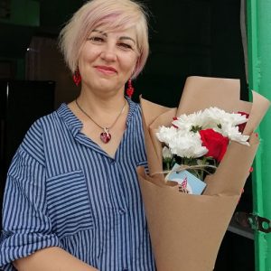 фото товара Букет розы и хризантемы в Запорожье фото
