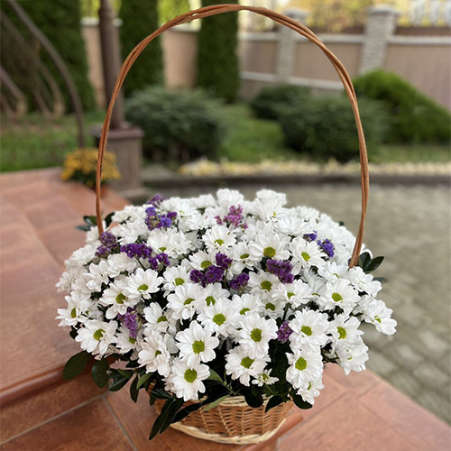 Фото товара Корзина «Поляна воспоминаний» в Запорожье