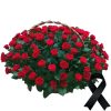 Фото товара 36 белых роз в корзине в Запорожье