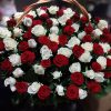 Фото товара 50 белых роз в Запорожье