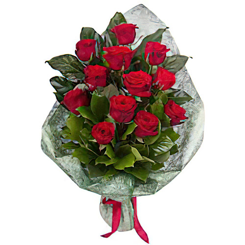 Фото товара 12 красных роз в Запорожье