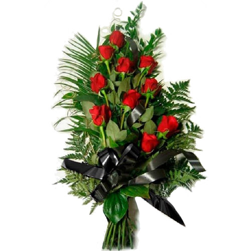 Фото товара 10 красных роз в Запорожье