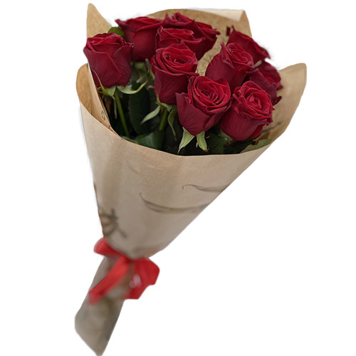 Фото товара Букет красных роз 11 штук в Запорожье