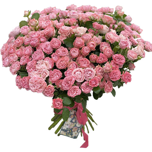 Фото товара 33 кустовые пионовидные розы в Запорожье